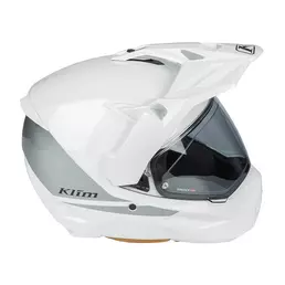 Klim X1 Alpha Мотошлем White High Rise Белый