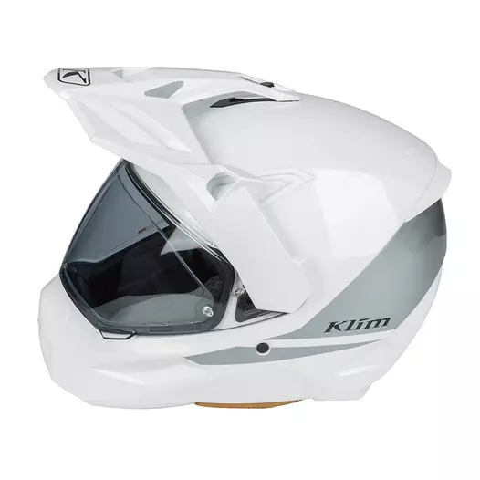 Klim X1 Alpha Мотошлем White High Rise Белый