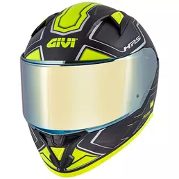 Givi 50.6 Sport Deep Мотошлем Titanium Yellow Серый
