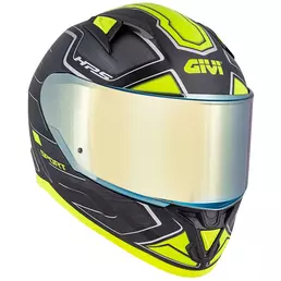 Givi 50.6 Sport Deep Мотошлем Titanium Yellow Серый