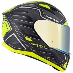 Givi 50.6 Sport Deep Мотошлем Titanium Yellow Серый