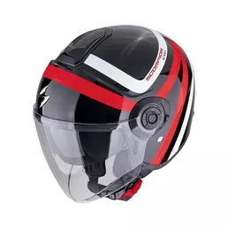 Scorpion Exo City 2 Riva Мотошлем Black Red Черный