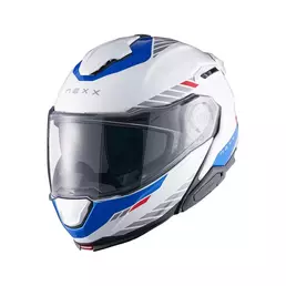 Nexx X.lifetour Globe Мотошлем White Blue Белый