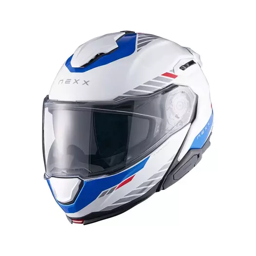 Nexx X.lifetour Globe Мотошлем White Blue Белый