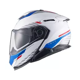 Nexx X.lifetour Globe Мотошлем White Blue Белый