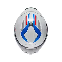 Nexx X.lifetour Globe Мотошлем White Blue Белый