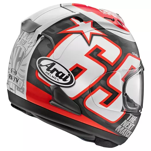 Arai Rx-7v Evo Hayden Reset Мотошлем Красный