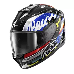 Shark D-skwal 3 Streetrush Мотошлем Black Blue Синий (размер: xs)