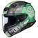 Shoei Nxr 2 Zaku 2 Tc-4 Мотошлем Зеленый