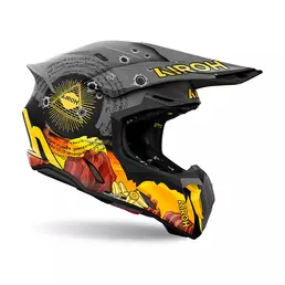 Airoh Twist 3 Adventure Мотошлем Matt Серый