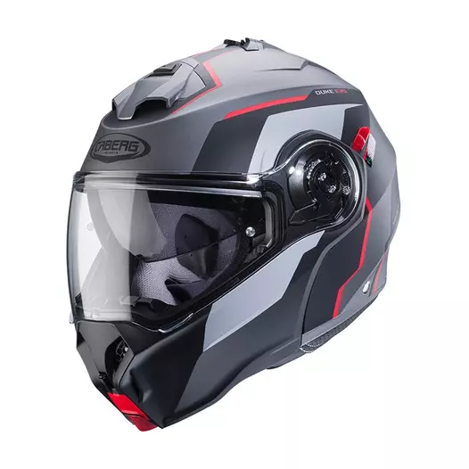 Caberg Duke Evo Move Modular Мотошлем Black Red Красный