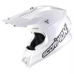 Scorpion Vx-16 Evo Air Solid Мотошлем White Белый (размер: xs)
