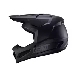 Leatt 2.5 2024 Мотошлем Stealth Черный