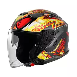 Shoei J-cruise 3 Inspired Tc-1 Мотошлем Желтый