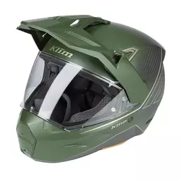 Klim X1 Alpha Quanta Мотошлем Green Matt Зеленый