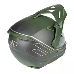 Klim X1 Alpha Quanta Мотошлем Green Matt Зеленый