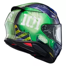 Shoei Nxr 2 Zaku I Tc-11 Мотошлем Зеленый