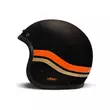 Dmd Jet Retro Sunset Мотошлем Black Matt Черный