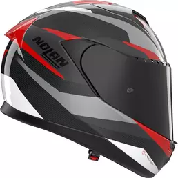 Nolan X-904 Ultra Carbon Calibro Мотошлем Red Black Красный