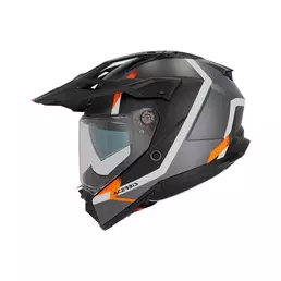 Acerbis Attack Мотошлем Black Orange Fluo Matt Оранжевый