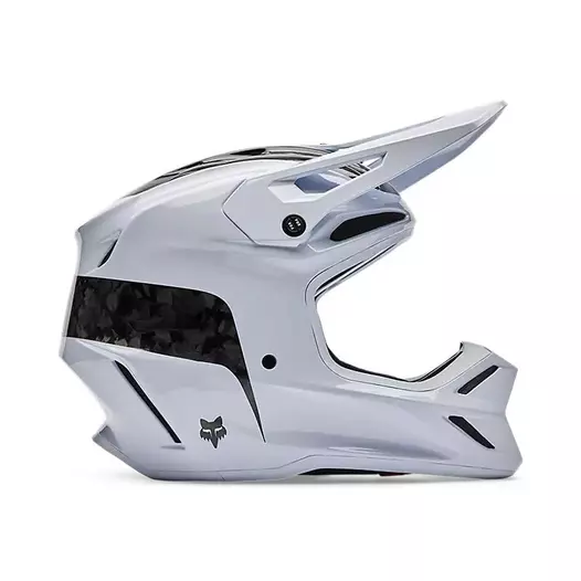 Fox V3 Rs Fracture Мотошлем White Белый