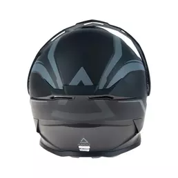 Amoq Ballast Мотошлем Black Grey Черный