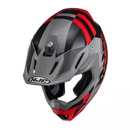 Hjc C50 Mirage Мотошлем Grey Red Matt Красный