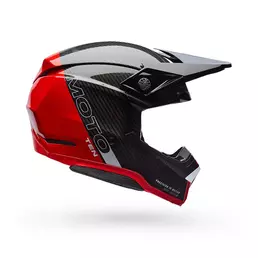 Bell Moto-10 Spherical Strike Мотошлем Red Красный