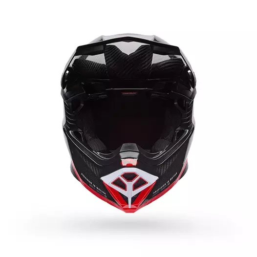 Bell Moto-10 Spherical Strike Мотошлем Red Красный