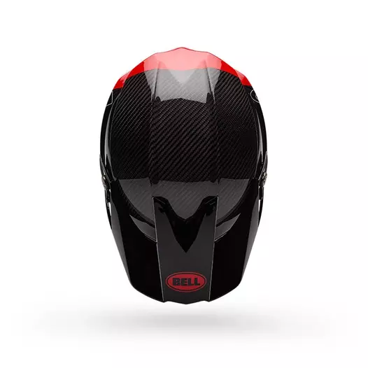 Bell Moto-10 Spherical Strike Мотошлем Red Красный