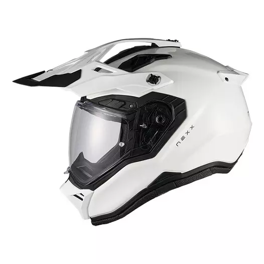 Nexx X.rally Plain Мотошлем White Белый