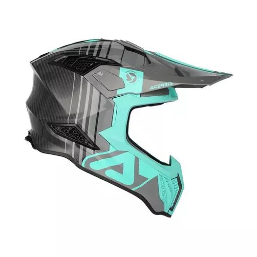 Acerbis Airstrike-c Мотошлем Turquoise Синий