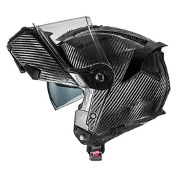 Premier Legacy Gt Carbon Modular Мотошлем Black Черный
