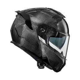 Premier Legacy Gt Carbon Modular Мотошлем Black Черный