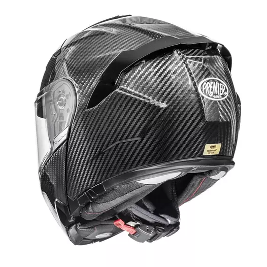 Premier Legacy Gt Carbon Modular Мотошлем Black Черный