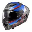Ls2 Ff807 Dragon Carbon Trax Мотошлем Blue Синий (размер: 2xs)