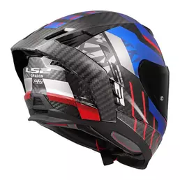 Ls2 Ff807 Dragon Carbon Trax Мотошлем Blue Синий