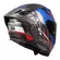 Ls2 Ff807 Dragon Carbon Trax Мотошлем Blue Синий