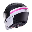 Caberg Soho Zephyr Мотошлем Black White Fuchsia Розовый