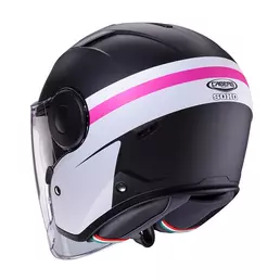 Caberg Soho Zephyr Мотошлем Black White Fuchsia Розовый
