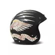Dmd Jet Retro Eagle Мотошлем Черный (размер: xs)