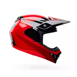 Bell Mx-10 Mips Wave Мотошлем Red Black Красный