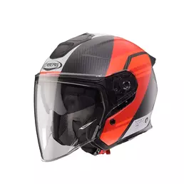 Caberg Flyon 2 Matt Carbon Addict Мотошлем Red (размер: xs)