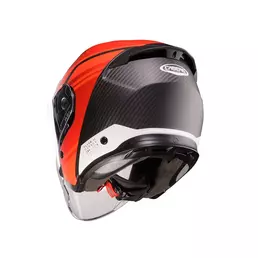 Caberg Flyon 2 Matt Carbon Addict Мотошлем Red