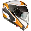Premier Evoluzione Dk 93 Мотошлем Orange Оранжевый