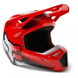 Fox Youth V1 Toxsyk Мотошлем Red Fluo Красный (размер: ym)