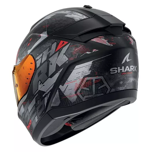 Shark Ridill 2 Molokai Mat Мотошлем Anthracite Red Красный