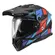 Ls2 Mx702 Pioneer 2 Block Мотошлем Red Blue Matt Синий