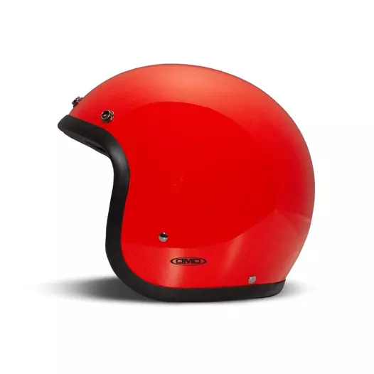 Dmd Jet Retro Мотошлем Red Красный