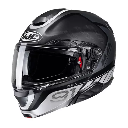 Hjc Rpha 91 Rafino Мотошлем Black Grey Серый (размер: xs)